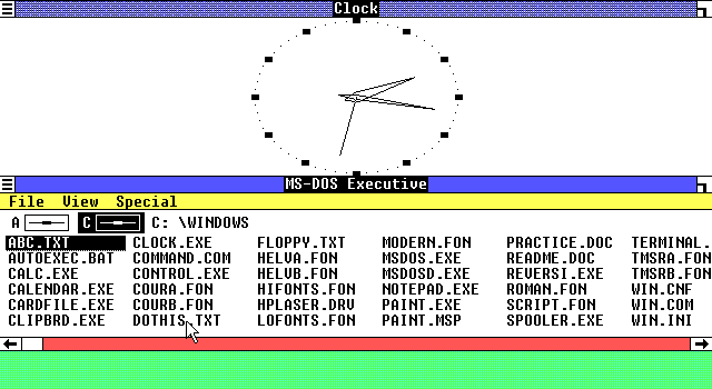 Windows 1.01 Tile #1