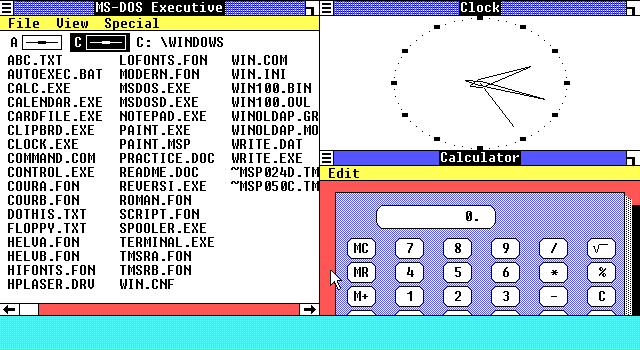 Windows 1.01 Tile #2