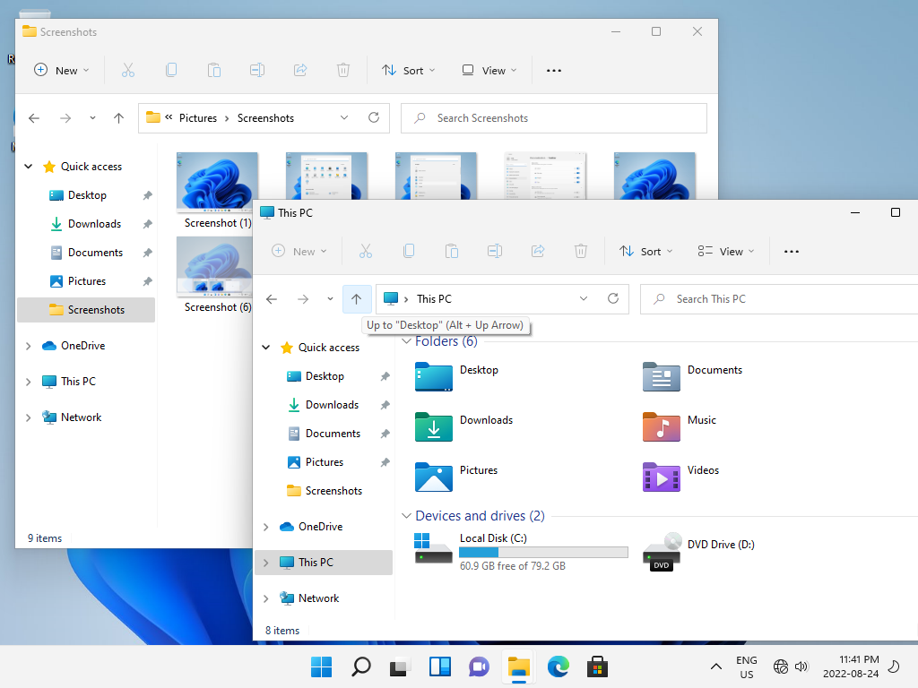Windows 11 File explorer