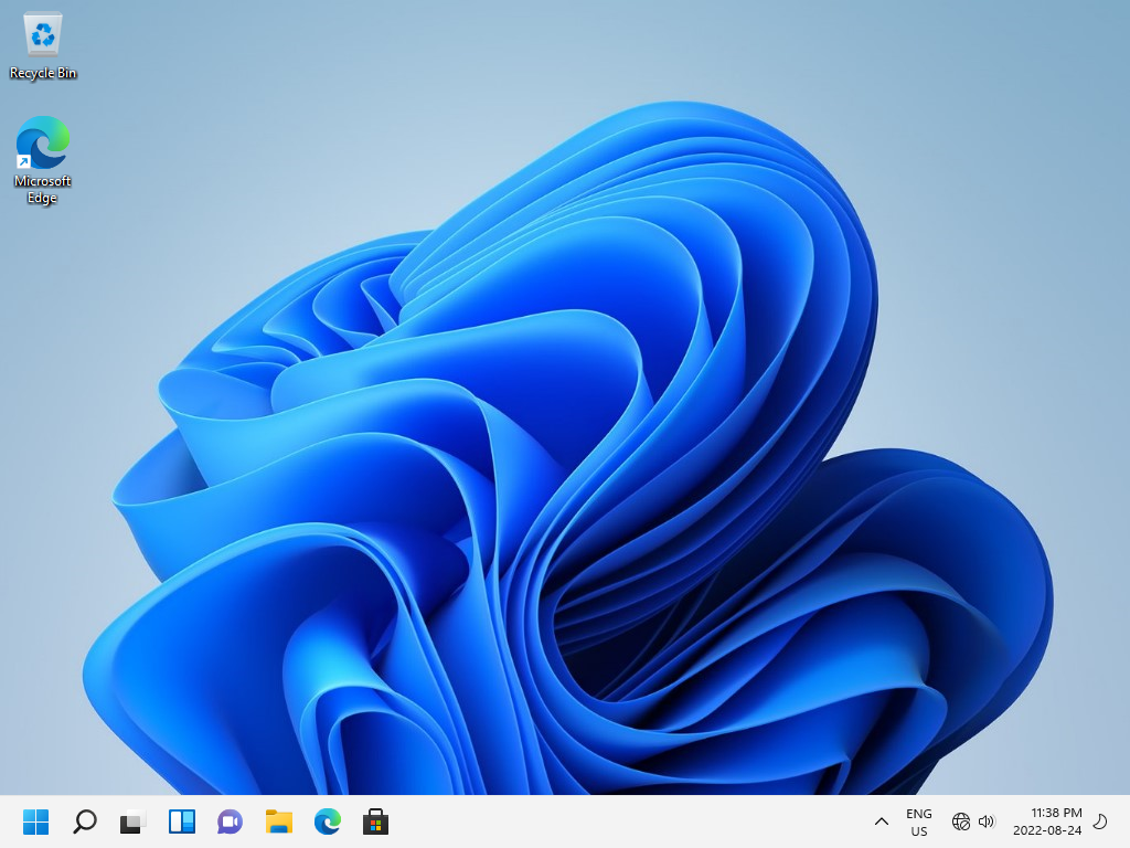 Windows 11 Left-aligned taskbar