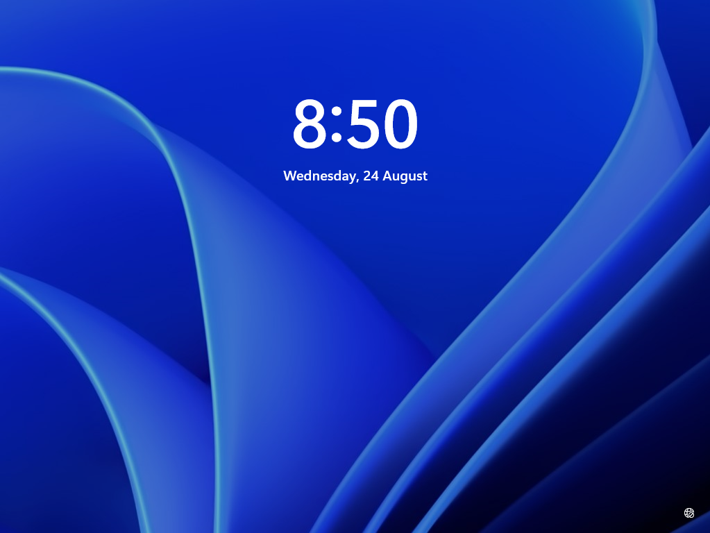 Windows 11 Lock screen