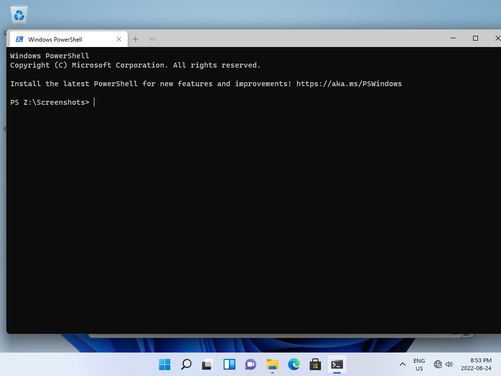 Windows 11 PowerShell