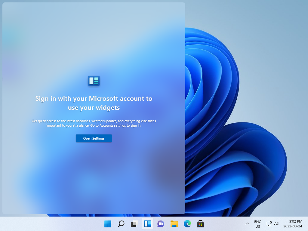 Windows 11 Widgets