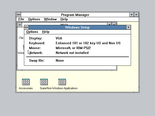 Windows 3.0 Setup
