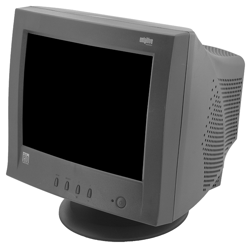 CRT touch monitor