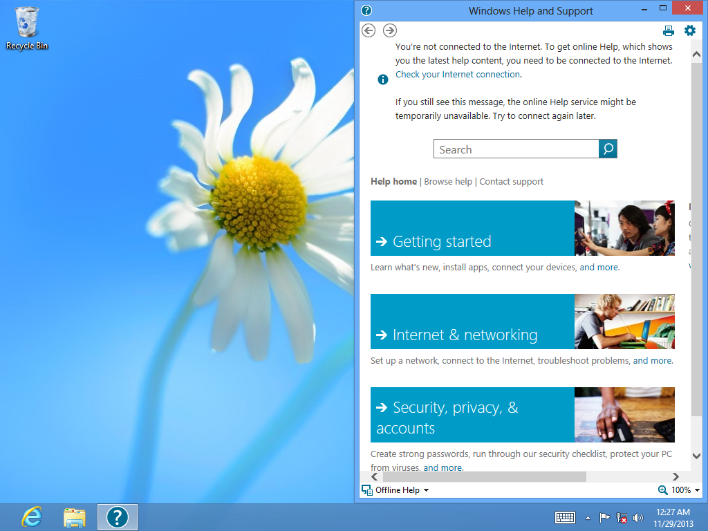 Windows 8 Help