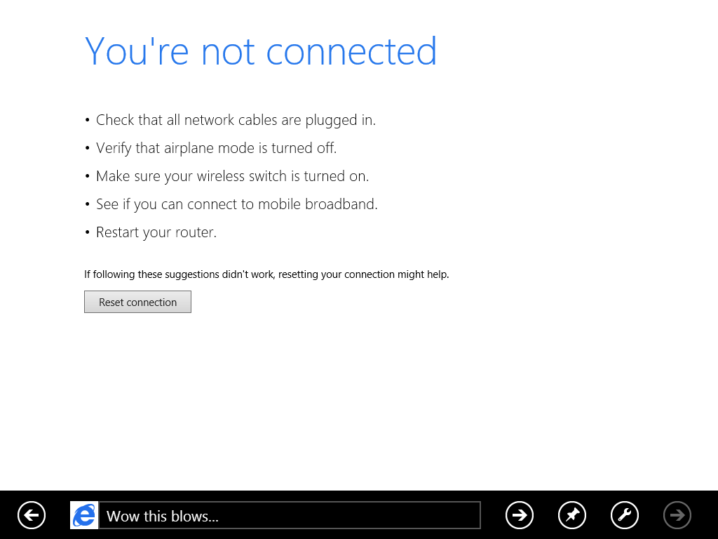 Windows 8 IE