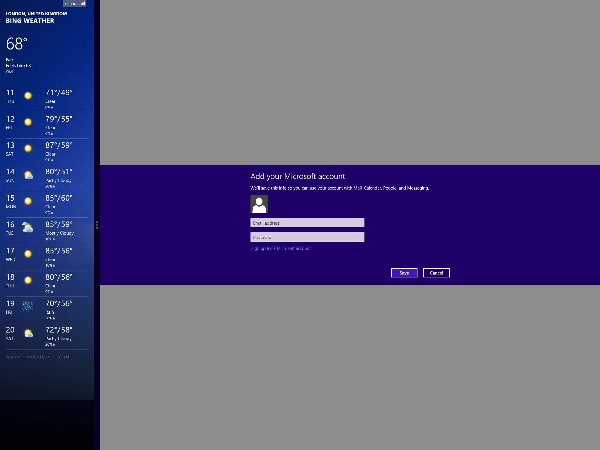 Windows 8 Multi-tasking