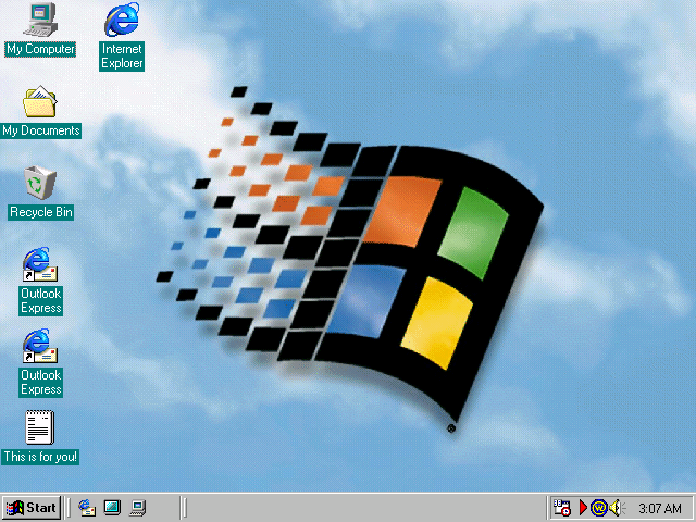 Windows 99 Desktop