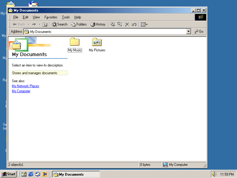 Windows ME Explorer
