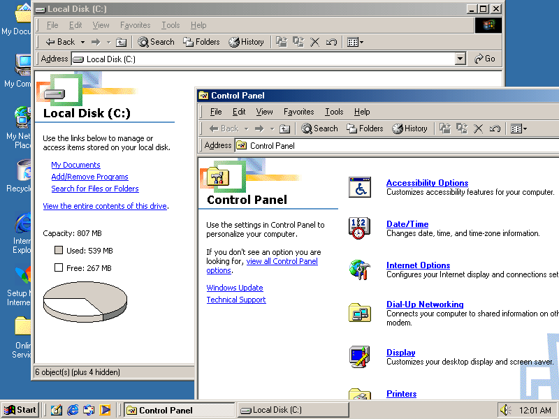 Windows ME Restrictions