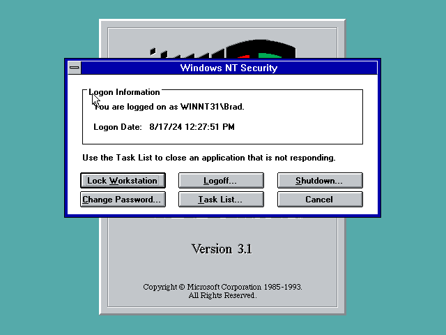 NT 3.1 Lock