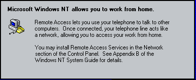 NT 3.1 Work remotely