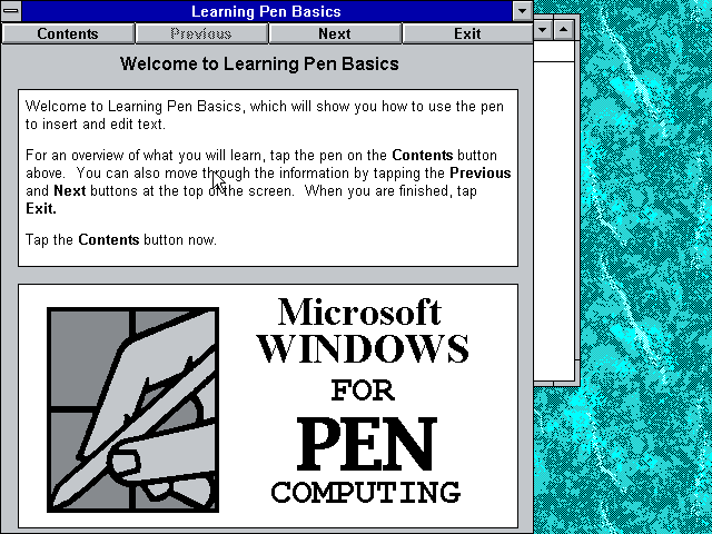 WinPC Pen Basics