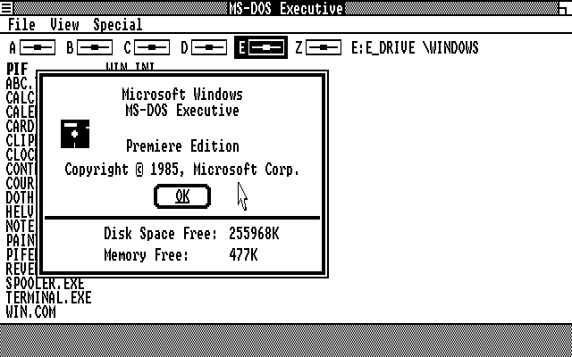 Windows Premiere Edition Desktop