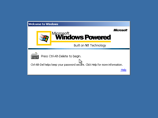 Windows Powered Login