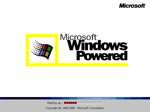 Windows Powered New Splash