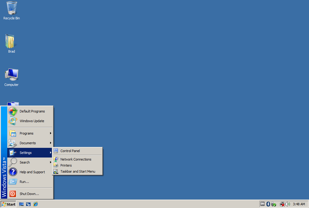 Windows Vista Classic theme