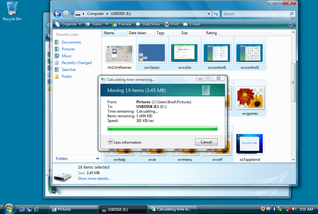 Windows Vista Move