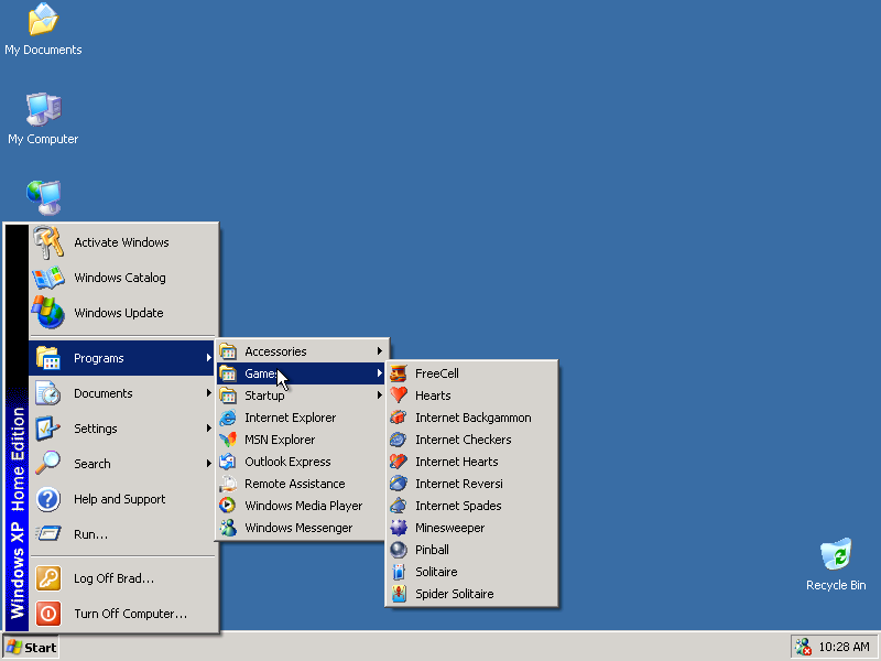 Windows XP Classic