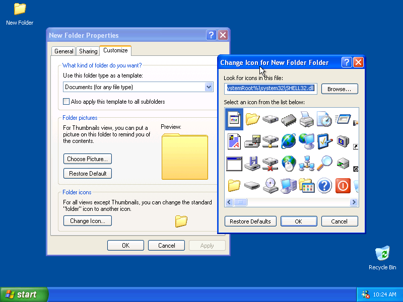 Windows XP Icons