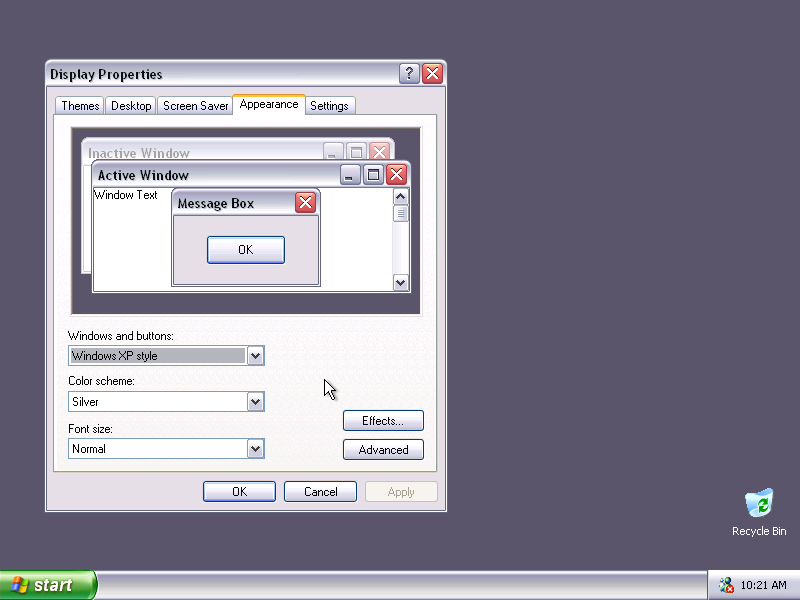 Windows XP Themes