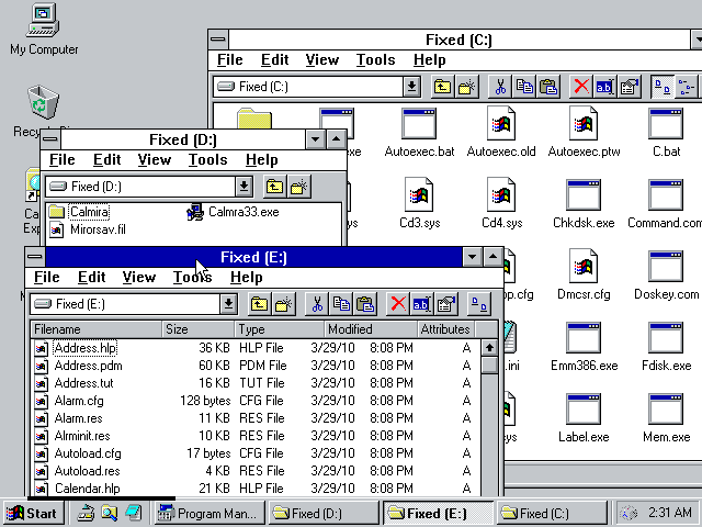 Calmira 3.3 Explorer