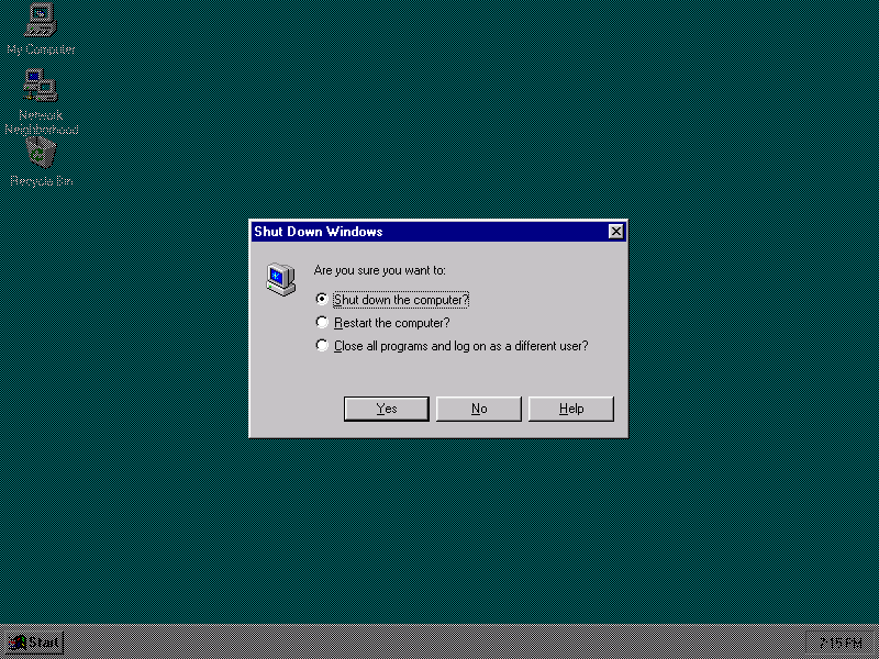 NewShell 2 Shutdown