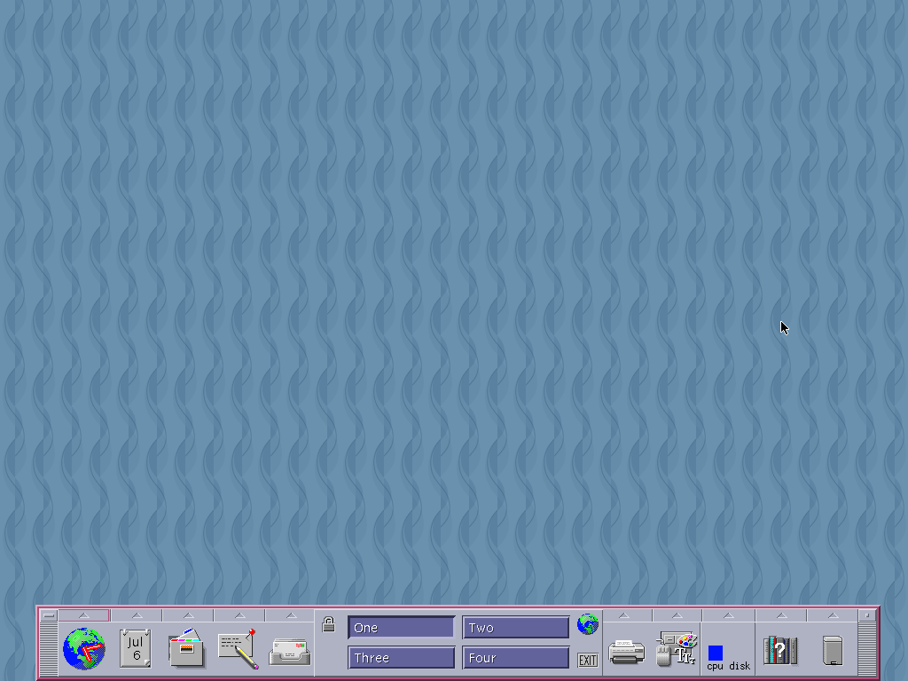 Solaris 10 U8 CDE Desktop