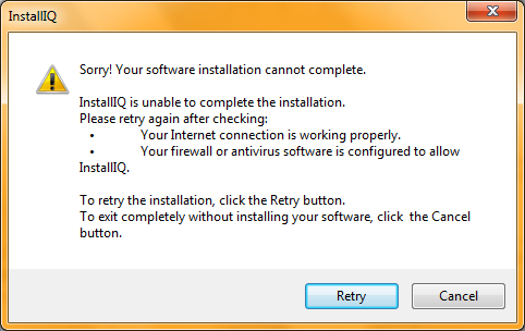 InstallIQ sucks...